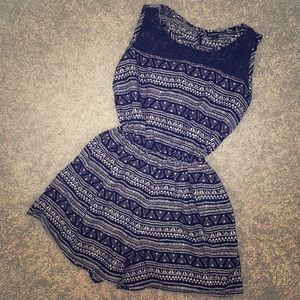 Sleeveless black romper (size MEDIUM)